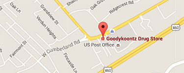 Directions to Goody Koontz